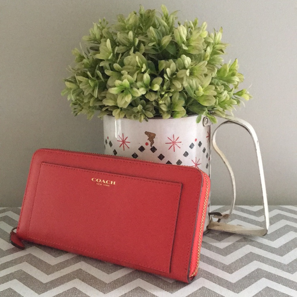 Coach Wallet - Red NWOT